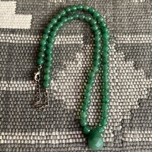 Beautiful genuine jade necklace